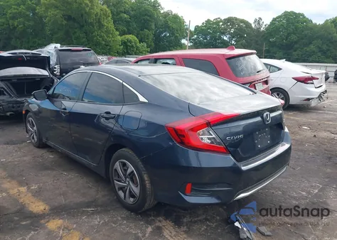 2019 Honda Civic Lx from USA, damaged, VIN 19XFC2F65KE029884